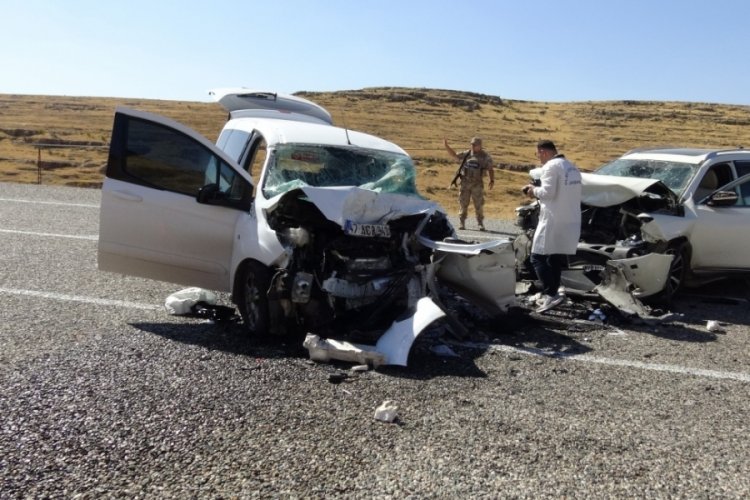 Batman'da  trafik kazası: 8 yaralı