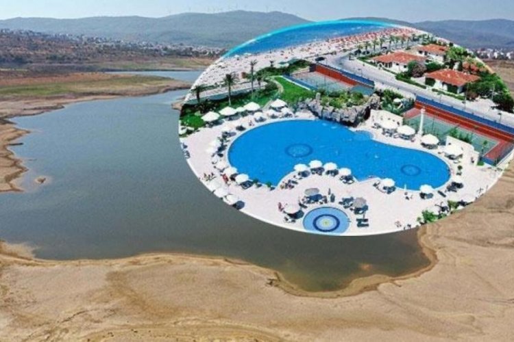 Bodrum'da su tasarrufu &ccedil;ağrısı: Havuzu boşaltmayıp tekrar kullanın