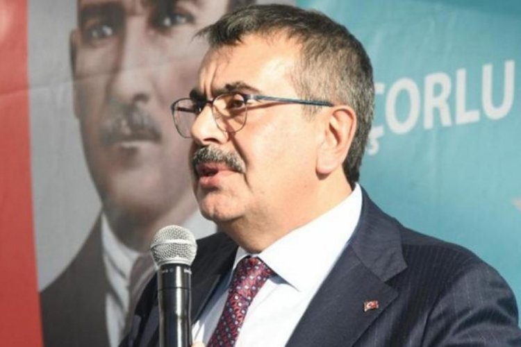 Bakan Tekin'den &ouml;ğretmenlere y&ouml;nelik şiddete ilişkin a&ccedil;ıklama