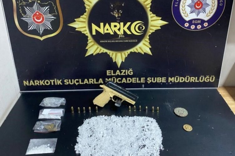 Elazığ'da uyuşturucu satıcılarına operasyon: 1 Tutuklama