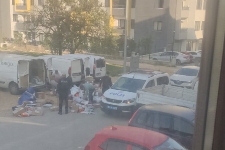 Bursa'da kargo ara&ccedil;ları vatandaşlara sitem ettirdi