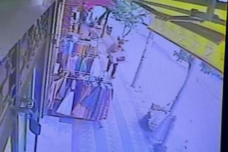 İstanbul'da fırını &ouml;nce alıp yere bıraktı bir s&uuml;re sonra alıp ka&ccedil;tı