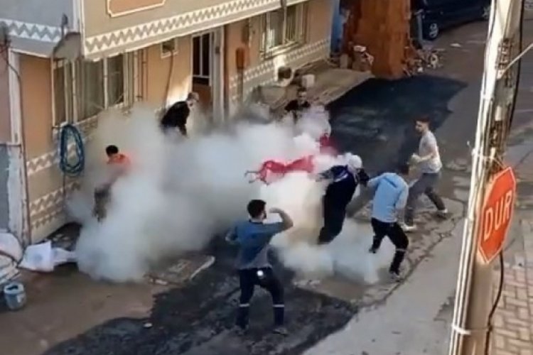 Bursa'da gelin almaya gelen damada m&uuml;dahale
