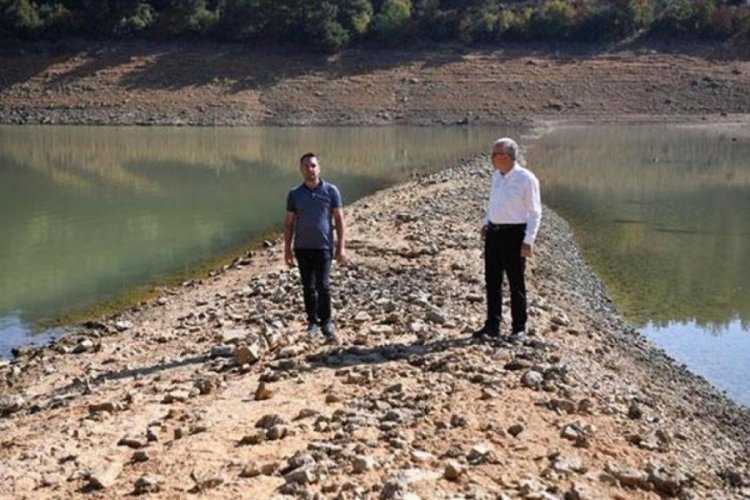 Edirne'de Keşan il&ccedil;esinin 20 g&uuml;nl&uuml;k suyu kaldı!