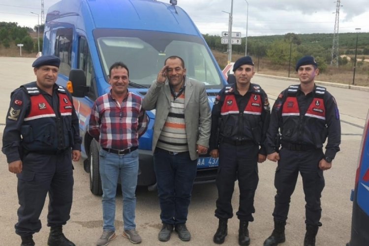 Bursa'da kayıp şahıs Jandarma tarafından bulundu