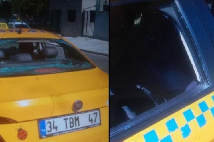 Taksi şof&ouml;r&uuml; ile yolcu arasında kavga karakolda bitti!