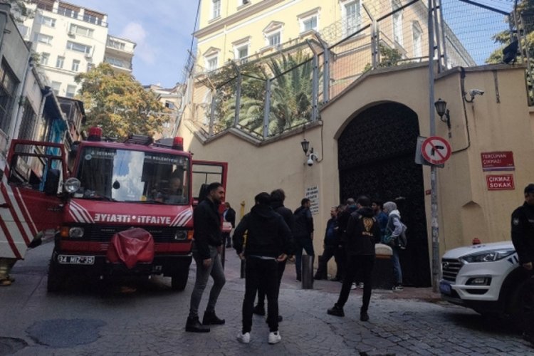 İstanbul'da Rus Başkonsolosluğu'nda yangın