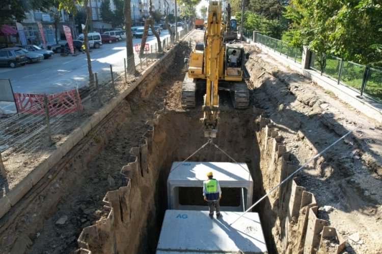 Bursa'da altyapı yenileme &ccedil;alışmaları hızla ilerliyor