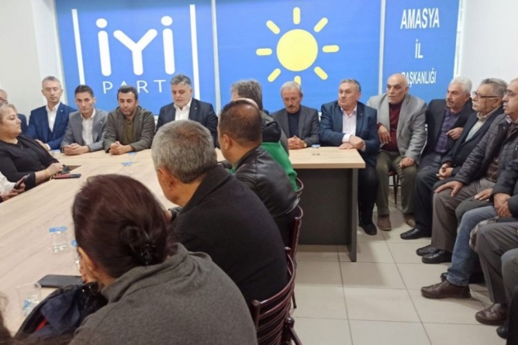 İYİ Parti Amasya'da toplu istifa!