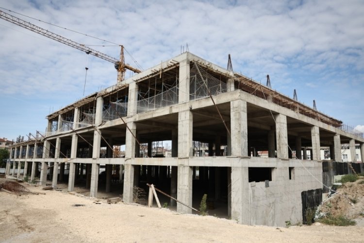 Bursa'da Ataevler Yaşam Alanı'nın inşaatı hızla ilerliyor
