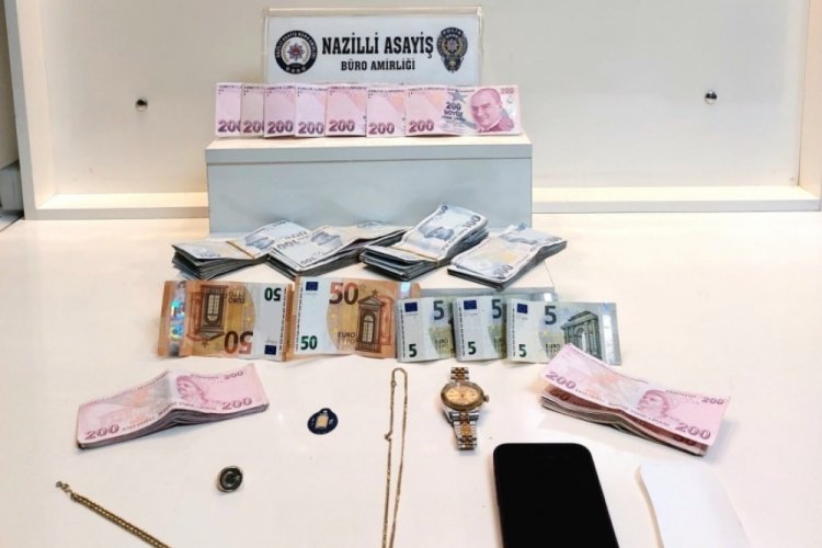 Aydın'da hırsızlar su&ccedil;&uuml;st&uuml; yakalandı