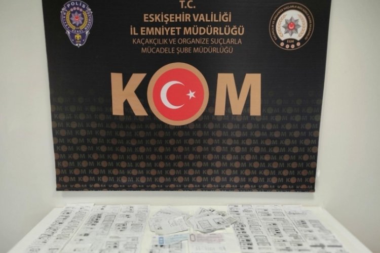 Eskişehir'de Kafes operasyonu: 5 Ş&uuml;pheli g&ouml;zaltında