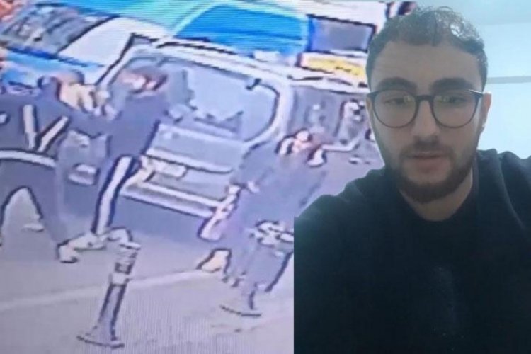 İstanbul k&uuml;&ccedil;&uuml;k kızı yanındayken dehşet sa&ccedil;tı! Bı&ccedil;ak &ccedil;ektiği gen&ccedil;ten dayak yedi