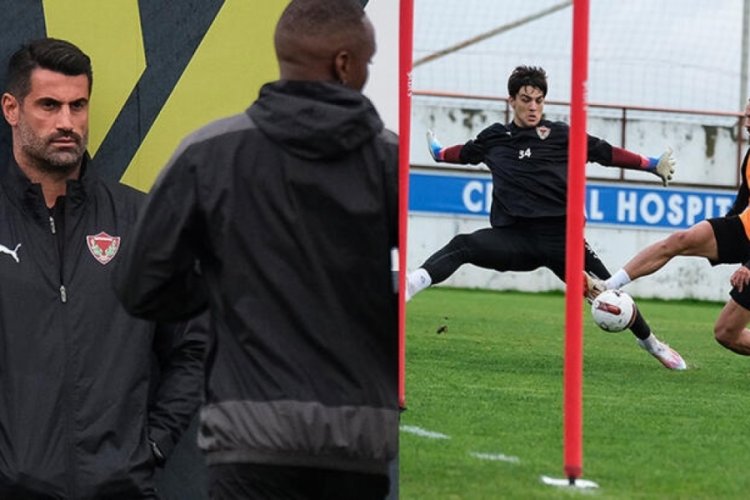 Hatayspor'da Fenerbah&ccedil;e ma&ccedil;ının hazırlıklarına devam ediyor