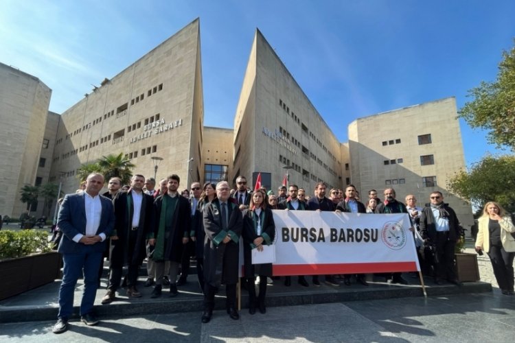 Bursa Barosu Filistin i&ccedil;in bir araya geldi&nbsp;