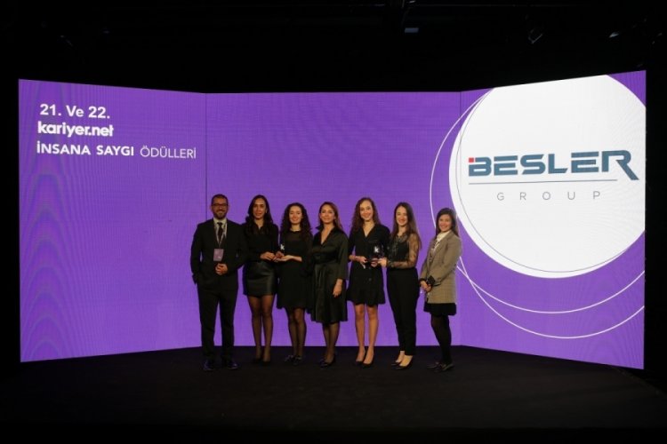 Besler Group'a "İnsana Saygı" &ouml;d&uuml;llerinde iki &ouml;d&uuml;l birden
