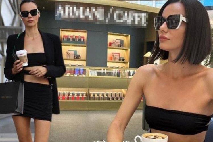 Simge &Uuml;nal'ın iddialı alışveriş stili