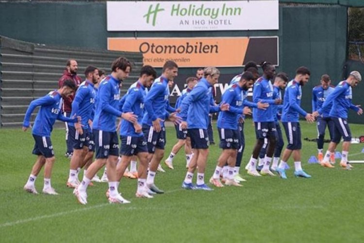 Trabzonspor 6 oyuncusundan yoksun &ccedil;alıştı