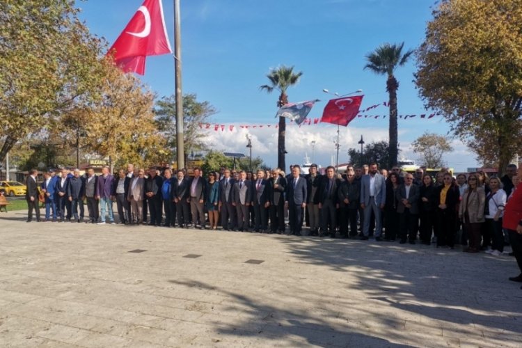 Bursa Mudanya'da 19 Ekim Muhtarlar G&uuml;n&uuml; kutlandı