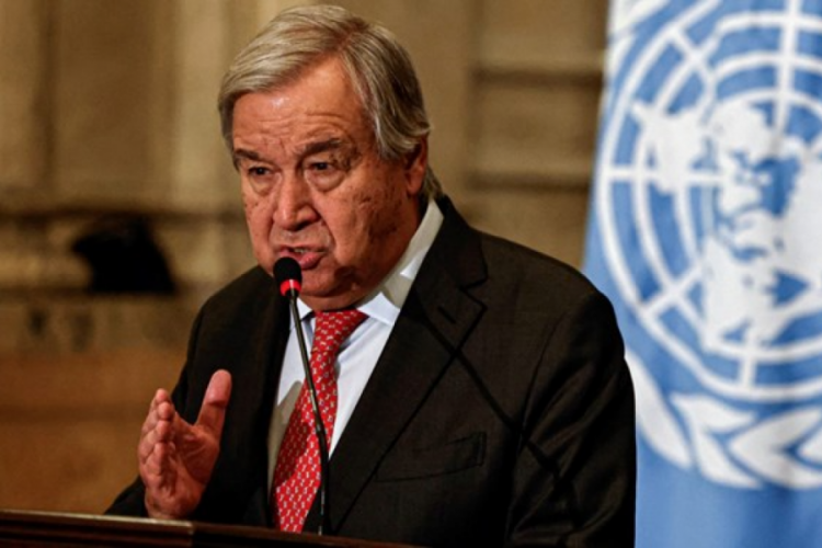 Antonio Guterres: Bağımsız bir Filistin devleti kurulmadan &ccedil;&ouml;z&uuml;m m&uuml;mk&uuml;n değil