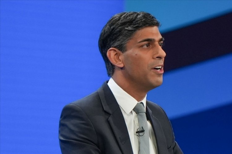 Rishi Sunak ve Katar Emiri Şeyh Al Sani ile g&ouml;r&uuml;şt&uuml;
