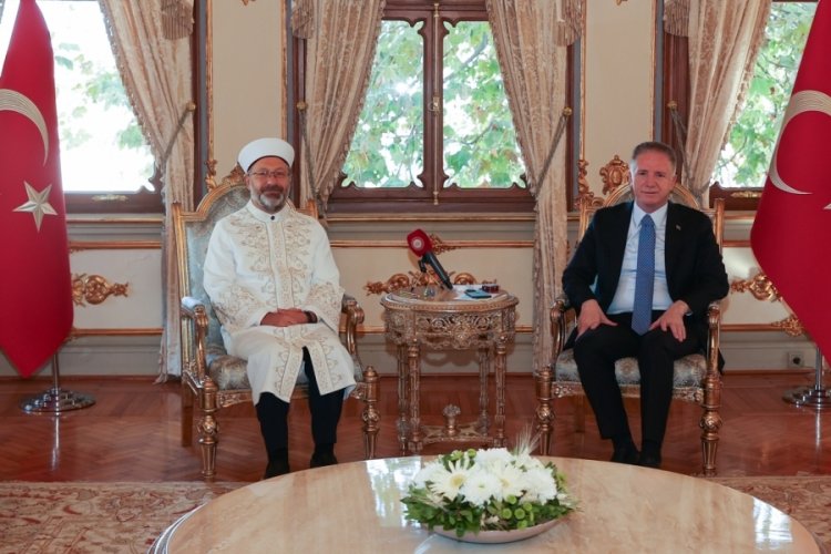 Ali Erbaş, İstanbul Valiliğini ziyaret etti