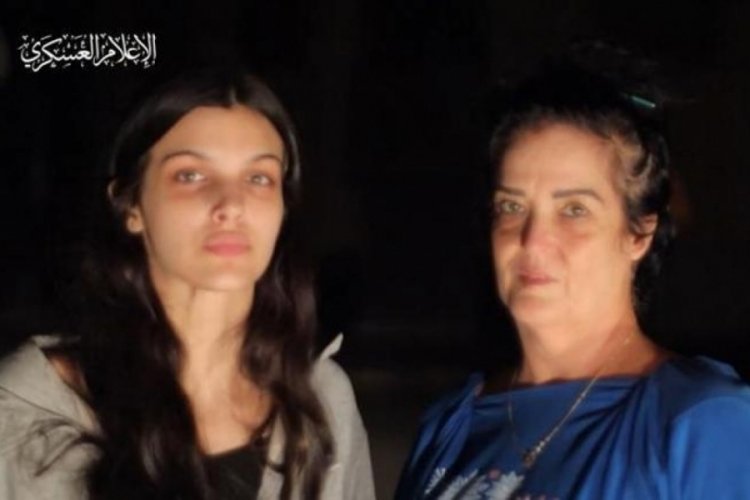 Hamas, anne ve kız 2 rehineyi serbest bıraktı