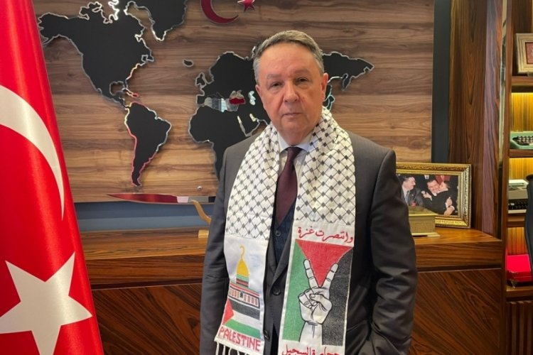BBP Genel Başkan Yardımcısı Ekrem Alfatlı: Filistinli kardeşlerimizin yanındayız
