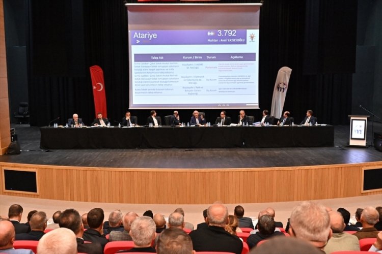 AK Parti Genel Başkanvekili Ala, Bursa'da muhtarlarla bir araya geldi
