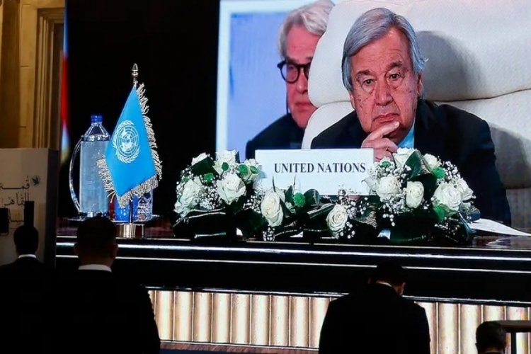 BM Genel Sekreteri Guterres'ten "acil insani ateşkes" &ccedil;ağrısı