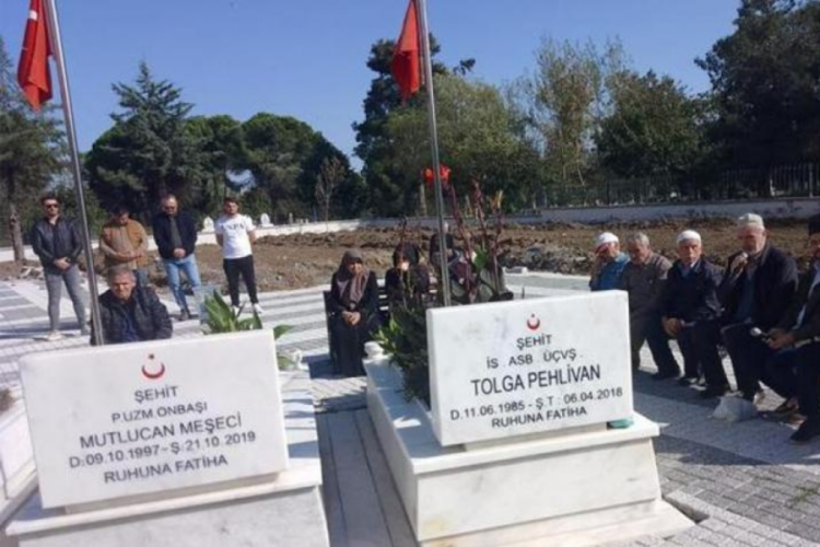 Şehit piyade uzman onbaşı Mutlucan Meşeci kabri başında anıldı