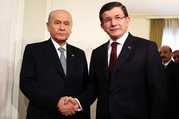 Bah&ccedil;eli ve Davutoğlu, Gazze i&ccedil;in g&ouml;r&uuml;şecek
