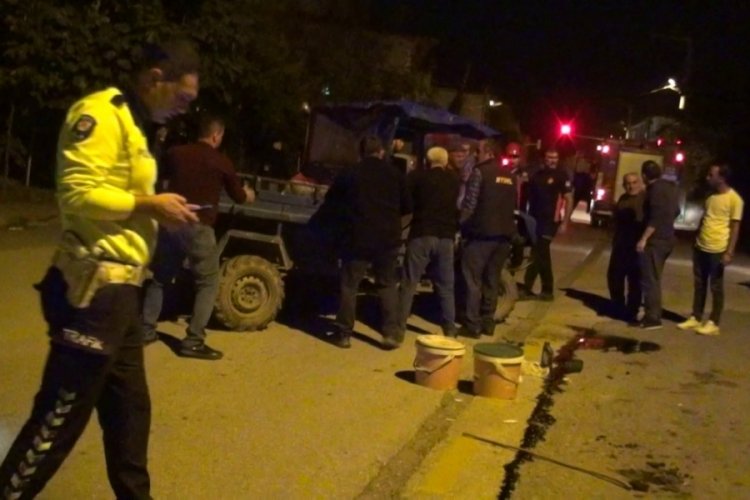 Sakarya'da kontrolden &ccedil;ıkan patpat devrildi: 8 yaralı