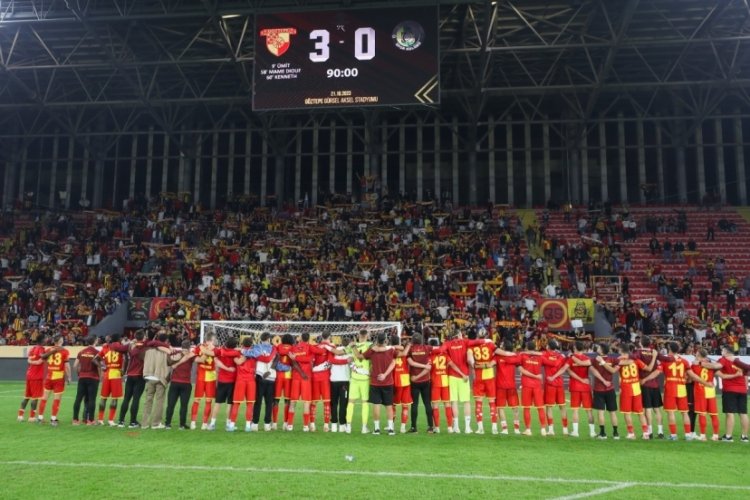 G&ouml;ztepe, ligin en az gol yiyen takımı konumunda