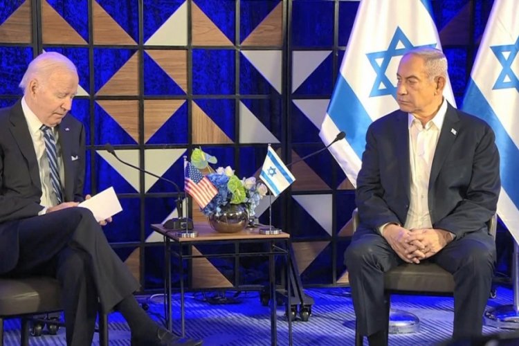 Biden ile Netanyahu arasında kritik g&ouml;r&uuml;şme!