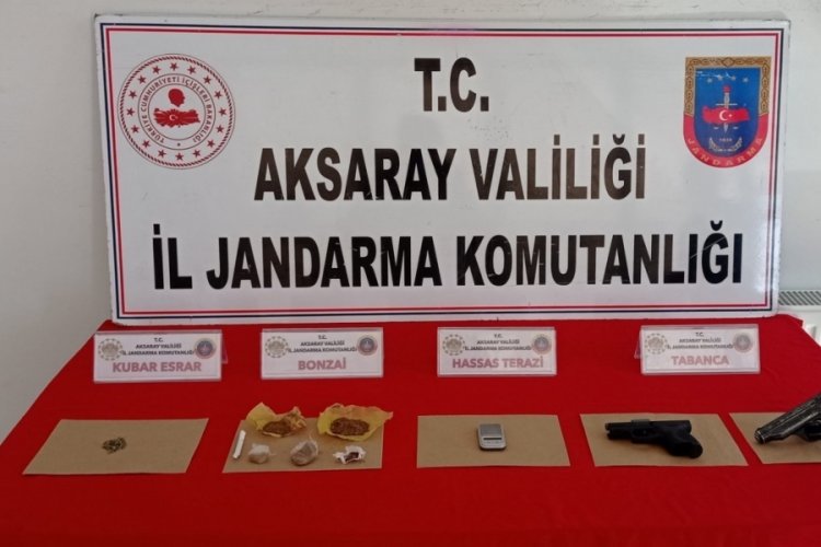 Aksaray'da uyuşturucuya operasyon: 3 tutuklama