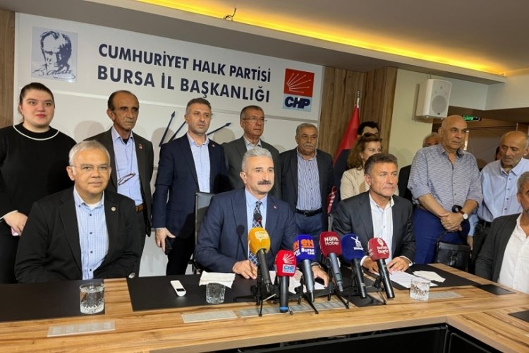 CHP Bursa İl, T&uuml;rk Silahlı Kuvvetleri i&ccedil;in toplandı