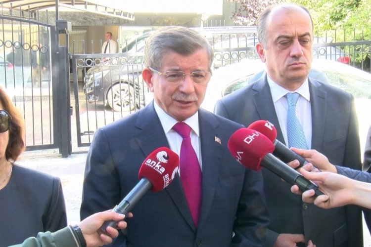 Davutoğlu: Erdoğan'dan g&ouml;r&uuml;şme talep edeceğim