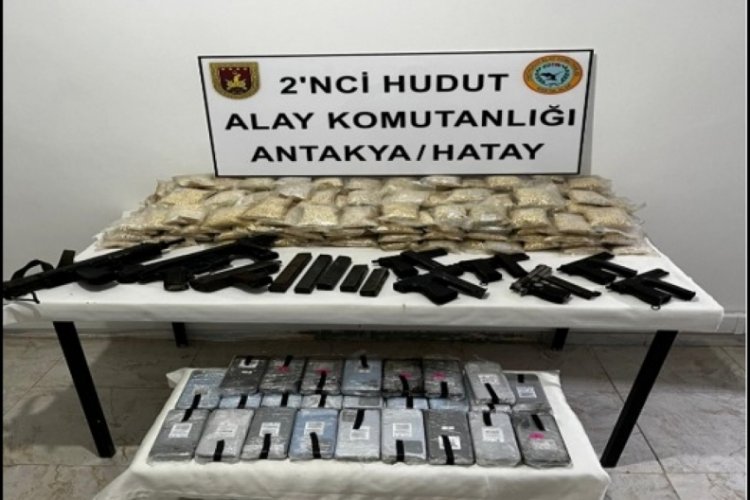 MSB: Hudut hattında silah ve uyuşturucu ele ge&ccedil;irildi