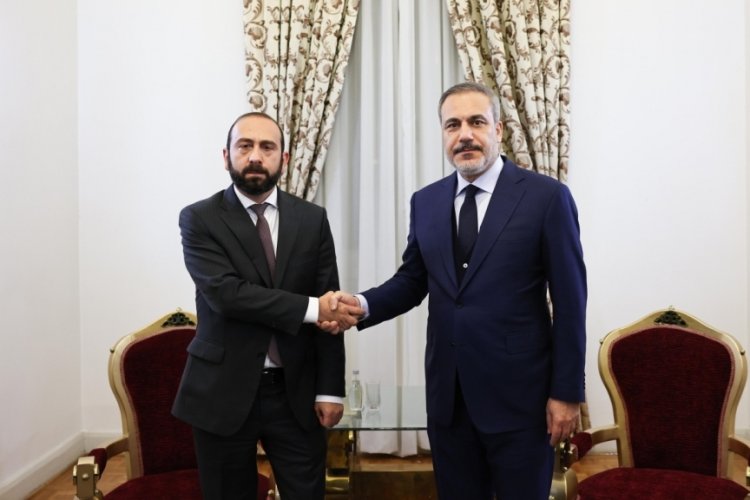 Hakan Fidan, Ermenistan Dışişleri Bakanı Mirzoyan ile g&ouml;r&uuml;şt&uuml;