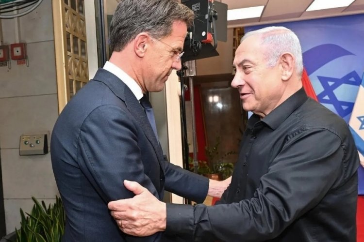 Hollanda Başbakanı Rutte, İsrail Başbakanı Netanyahu ile bir araya geldi