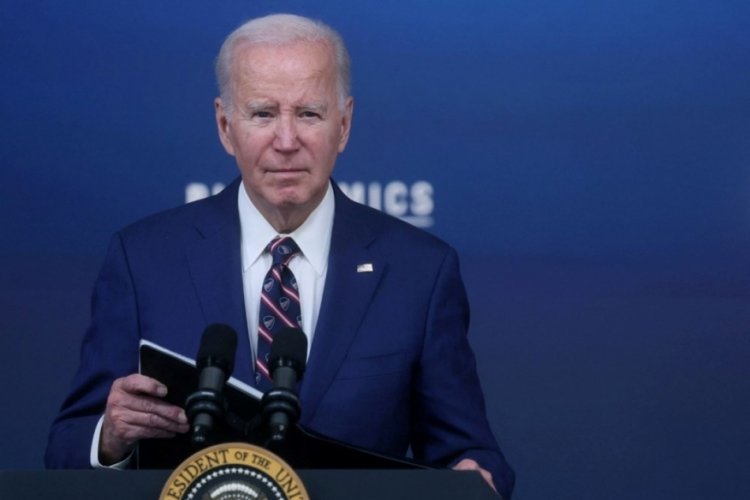 Biden basın toplantısını yarıda kesti!