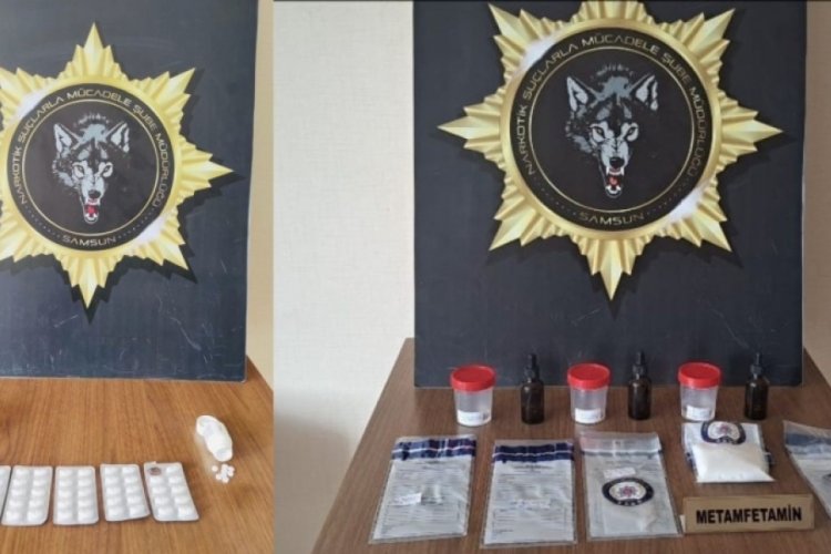 Samsun'da &ccedil;ok sayıda uyuşturucu madde ele ge&ccedil;irildi! 16 g&ouml;zaltı