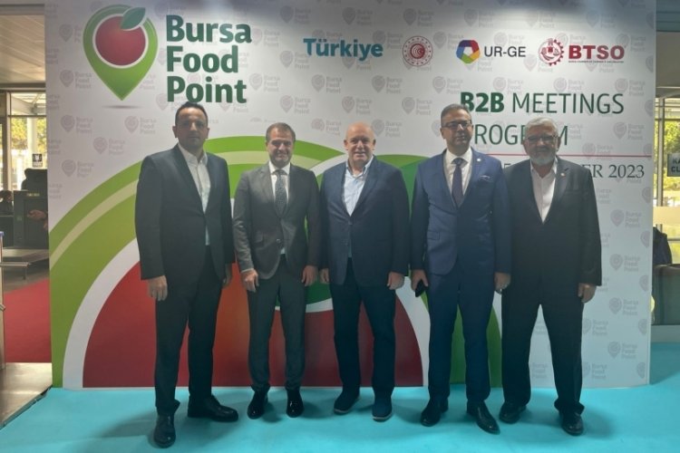 BTSO, gıda sekt&ouml;r&uuml;ndeki Bursalı firmaları yabancı iş insanlarıyla buluşturdu