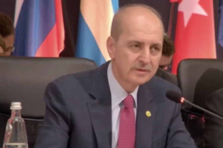 TBMM Başkanı Kurtulmuş, Kırım Platformu 2. Parlamenter Zirvesi'nde konuştu