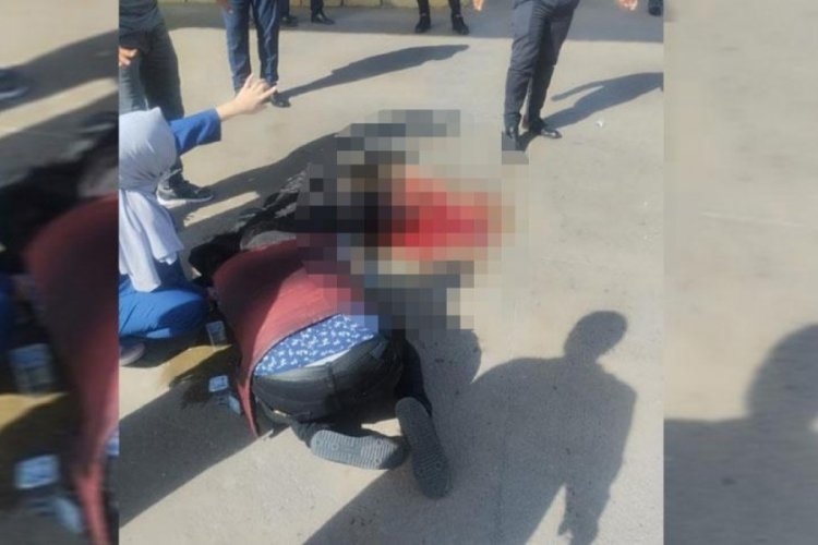 Afyonkarahisar'da hamile kadına yolcu otob&uuml;s&uuml; &ccedil;arptı! Bacağı koptu