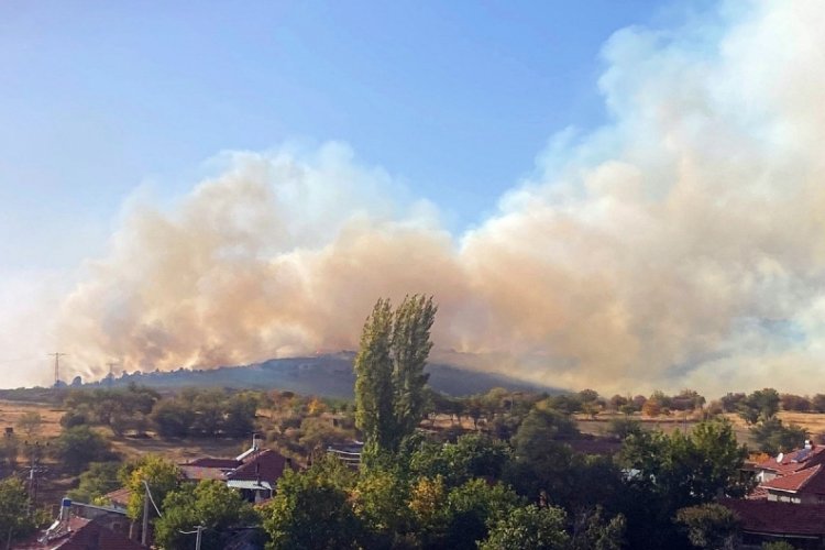 Eskişehir'de yangın