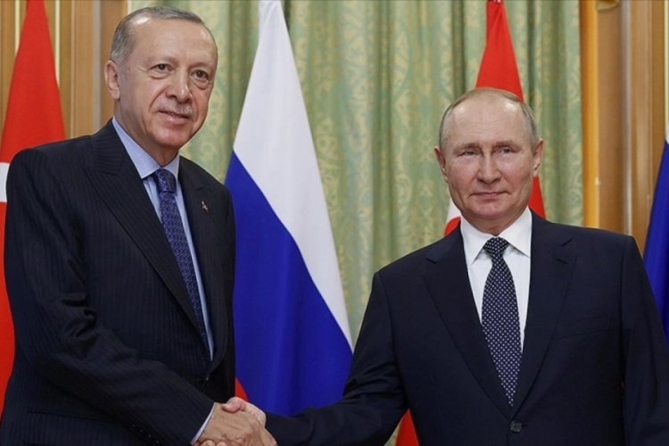 Cumhurbaşkanı Erdoğan, Putin ile g&ouml;r&uuml;şt&uuml;