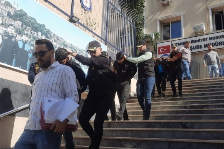 İstanbul'da 18 hırsızlık olayının 3 faili yakalanarak g&ouml;zaltına alındı