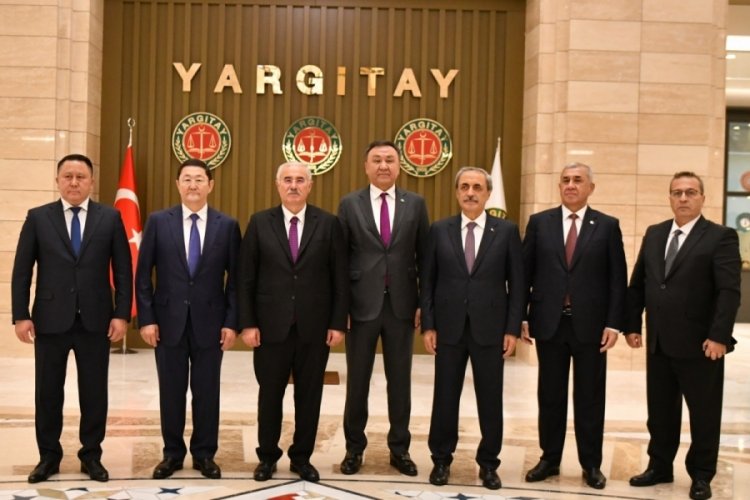 Yargıtay Başkanı Akarca, T&uuml;rk Devletleri Teşkilatı Başsavcılarını kabul etti